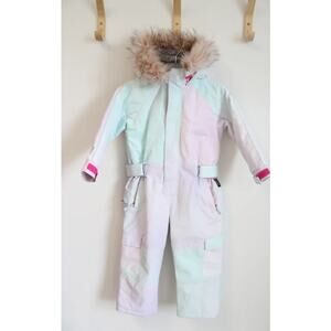 Blue Magic Kids One Piece Snowsuits Ski Suits Outdoor Waterproof Snowboarding